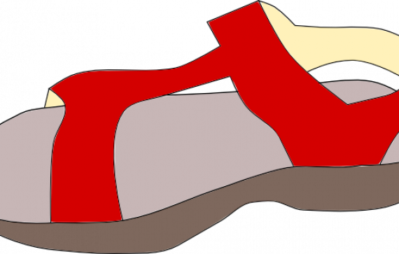 Sandals Clip Art - YayTrend