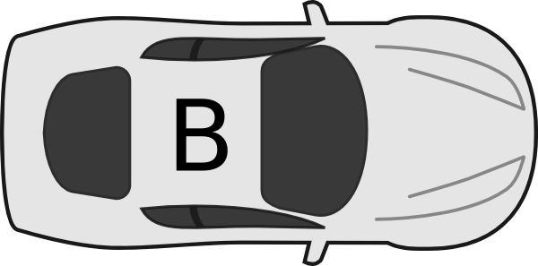 Car Top View Clipart