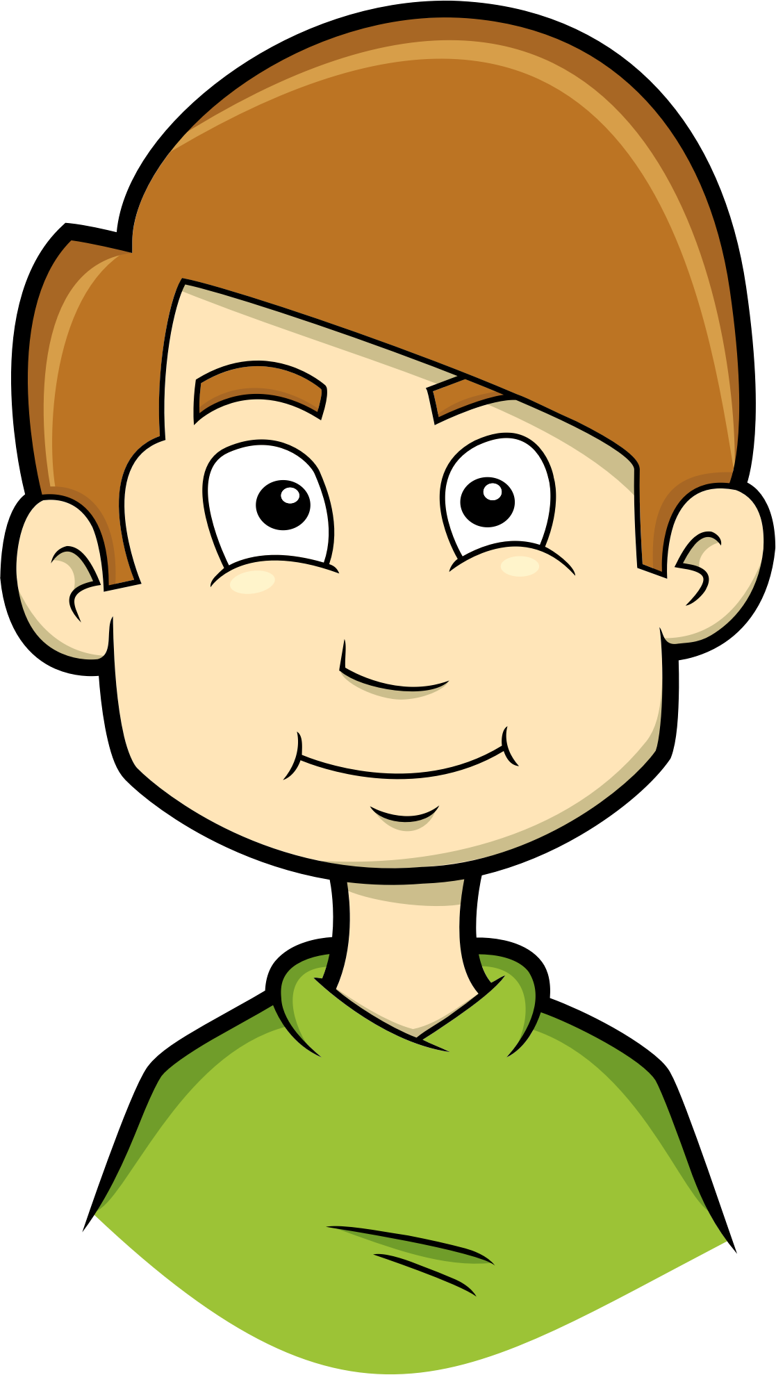 Happy Kid Face Clipart