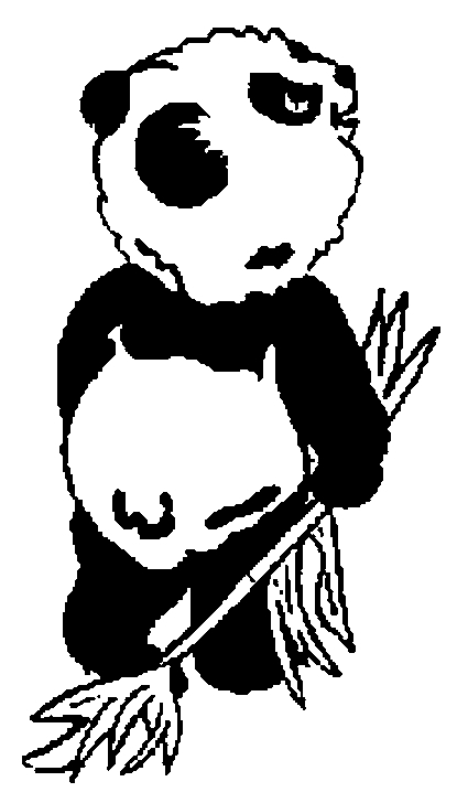 Animals Panda Bears print coloring pages. 3