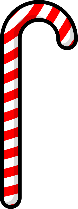 Free to Use & Public Domain Candy Cane Clip Art