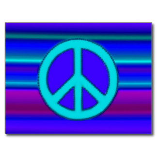 Peace Sign Postcards &amp; Postcard Template Designs