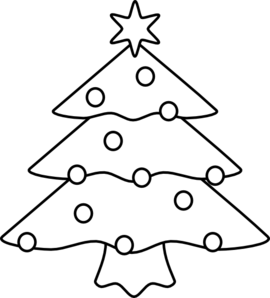 Christmas Tree clip art - vector clip art online, royalty free ...