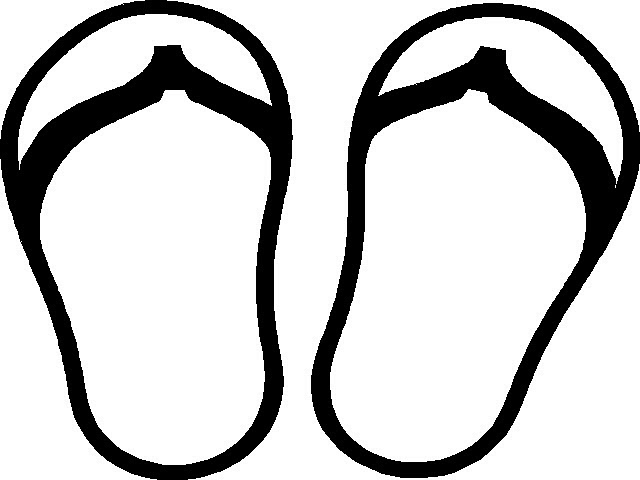 Flip Flop Decal Flip Flop Decal @ 2PreppyGirls.com -- FREE ...