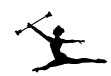Baton Twirling ClipArt - Clip art for baton twirlers, twirl, 2 ...