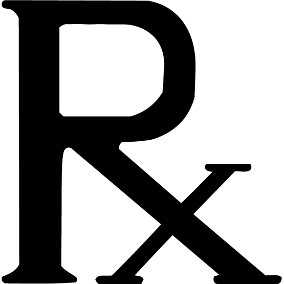 Rx pharmacy symbol black roman clipart image - ipharmd.net