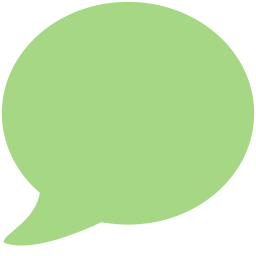 Guacamole green speech bubble icon - Free guacamole green speech ...