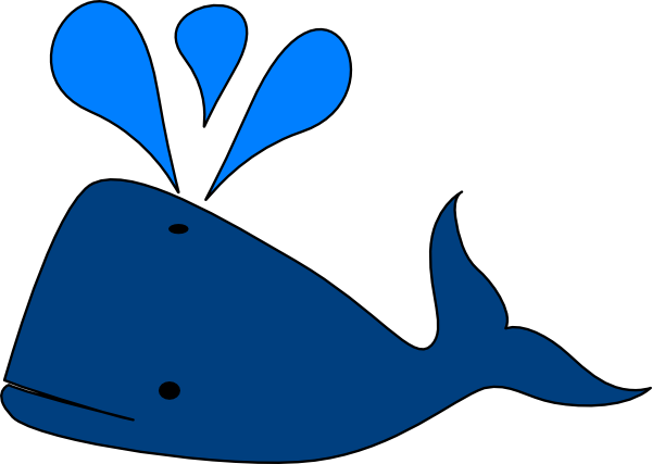 Baby Blue Whale Clip Art - Free Clipart Images