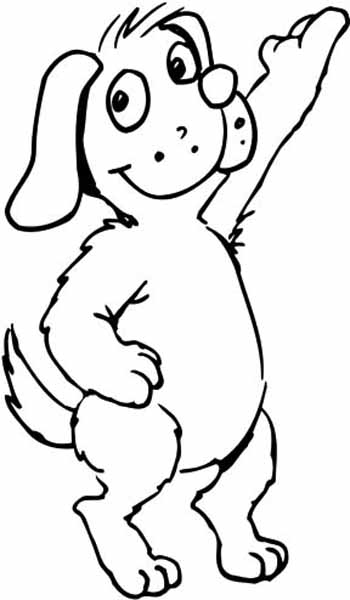 Magical Dog Coloring Pages of Poochies, BowWows, Flea Bags, Mutt ...