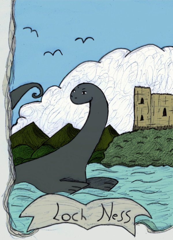 loch ness clipart