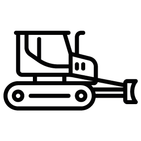 Free bulldozer vector clip art freevectors image #29274