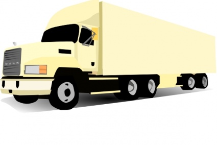 18 Wheeler Truck, vector graphics - Clipart.me