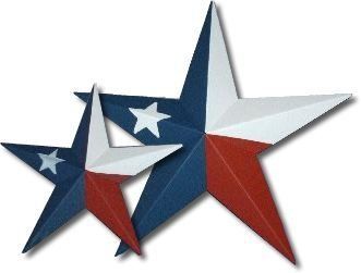 Amish Country Primitive Tin Barn Stars and Hearts