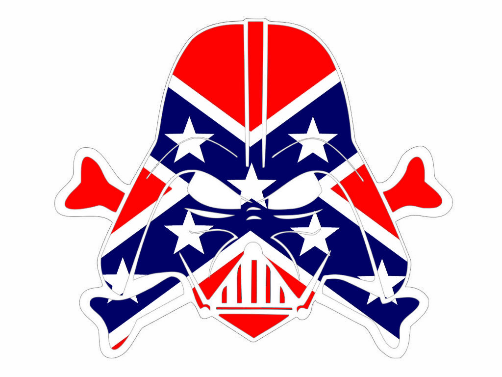 Rebel Flag Dark Vader Cut | Free Images - vector clip ...