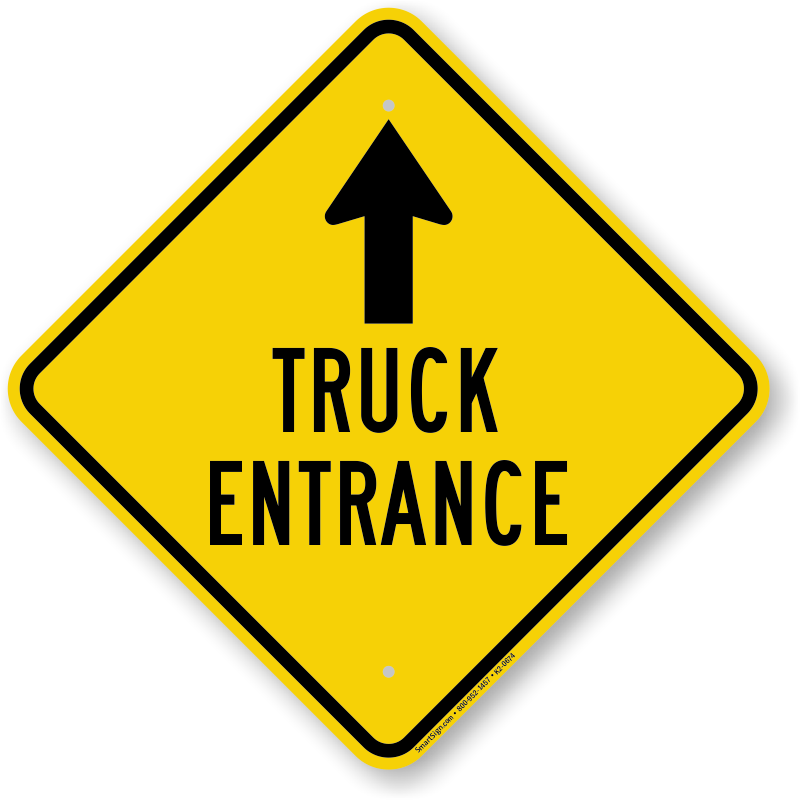 Truck Route Signs