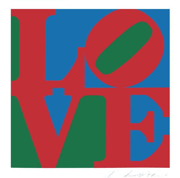 Robert Indiana - Walton Fine Arts - LOVE - HOPE - American Dream