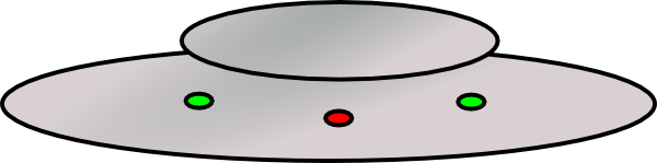 Free to Use &amp; Public Domain Flying Saucer Clip Art