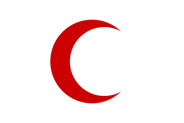 FLAG, RED, CRESCENT, AID, LOGO, MEDICAL, AMBULANCE - Public Domain ...