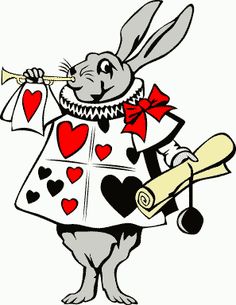 Mad Hatter Clip Art Rabbit - ClipArt Best