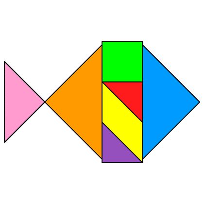 1000+ images about tangramy | Different shapes ...