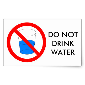 Drinking Water Stickers | Zazzle