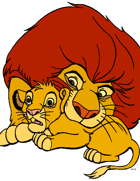 Simba, Mufasa, Sarabi Clip Art Images | Disney Clip Art Galore
