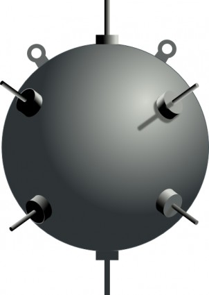 Marine Mine clip art Vector clip art - Free vector for free download