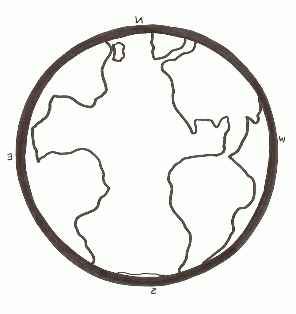 A Drawing Of The Earth - Drawing Art Gallery