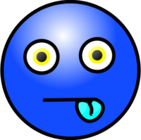 Tongue in cheek clipart