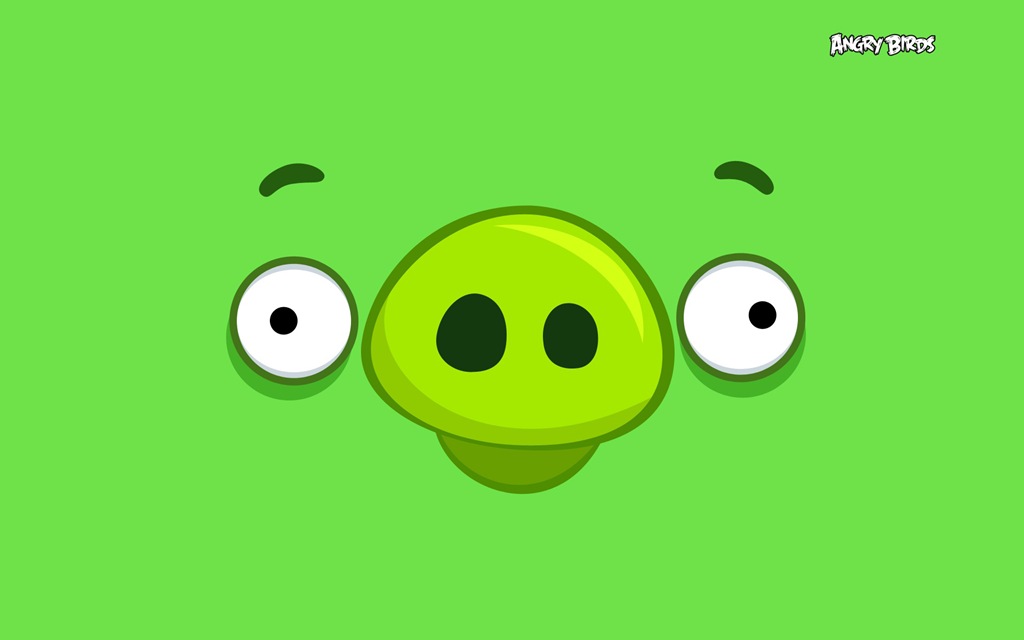 Angry Birds Pig Happy | Free Images - vector clip art ...