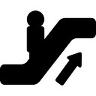 Up Escalator Icons | Free Download
