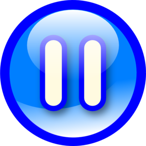 Clipart pause button