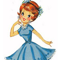 Pretty lady clipart