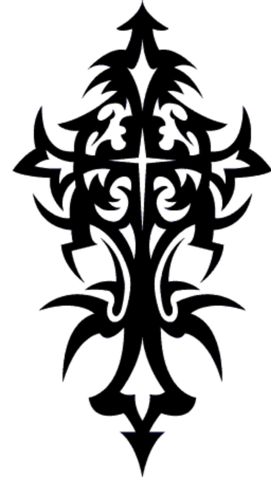 Amazing Tribal Cross Tattoo Design Tattoobite | wallpapershop.