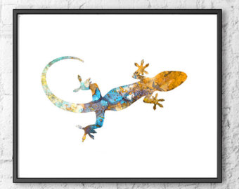 lizard art