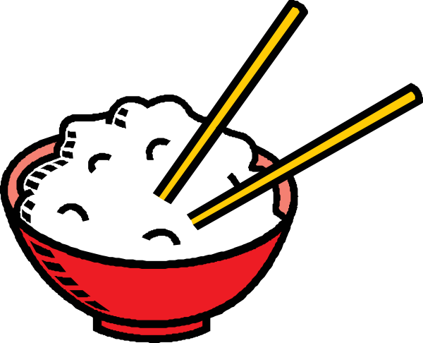 Bowl Of Rice clip art Free Vector