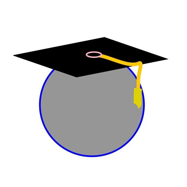 Free Graduation Borders for Cards, Scrapbooks & Beyond