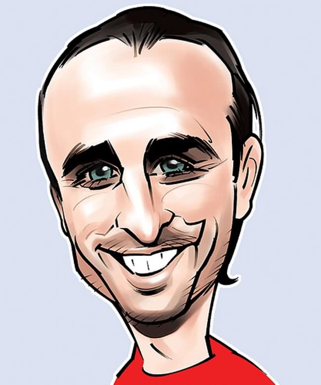 Cartoons of Famouse Soccer Players