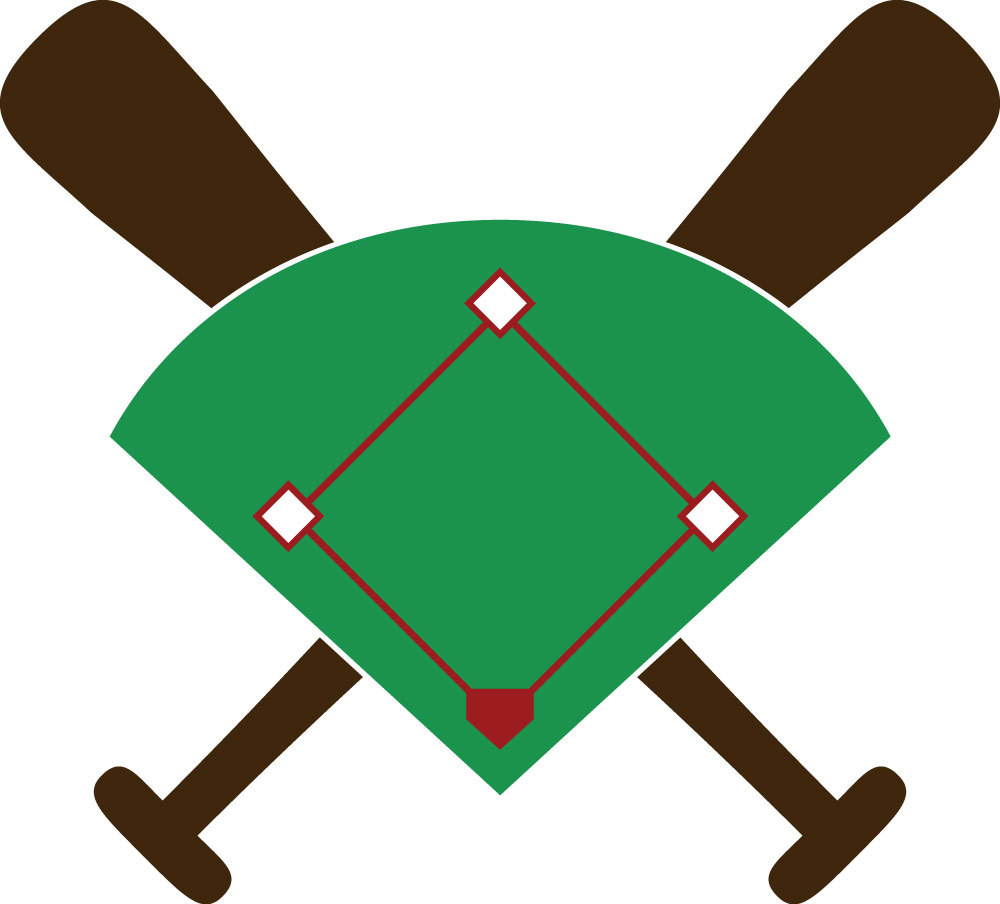Wall Decal Vinyl Art Custom Stickers Baseball Diamond!