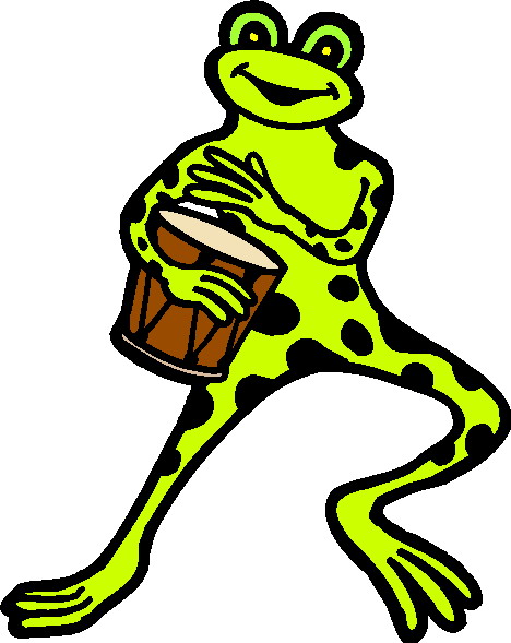 Clip Art - Clip art music animals 049956