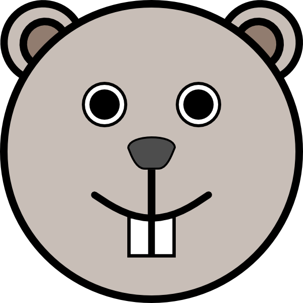 Animal Rounded Face clip art Free Vector