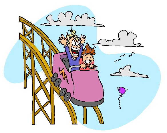 Clip Art - Clip art rollercoaster 195487
