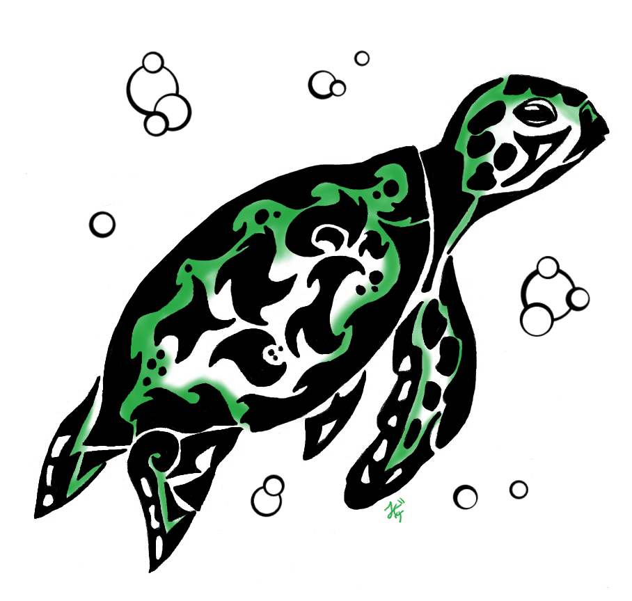 deviantART: More Like Tribal Turtle by Oukami4