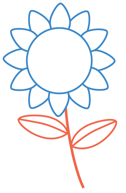 Booklore: How to draw a Chibi Sunflower