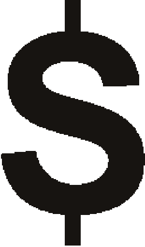 Dollar Sign Stencil 2 | Dollar Sign Stencil 2 s | Shape Stencil ...