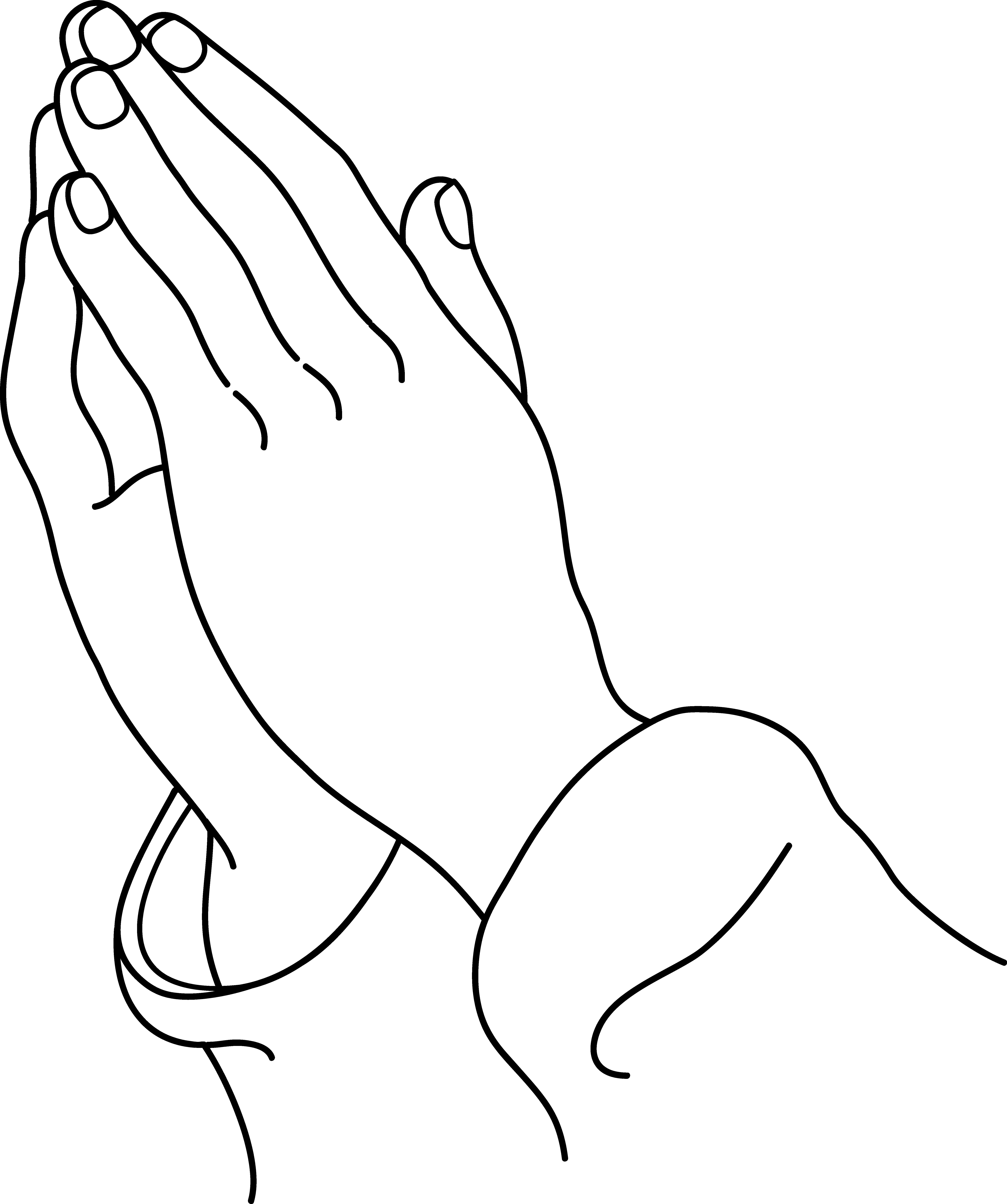 Free Clipart Praying Hands