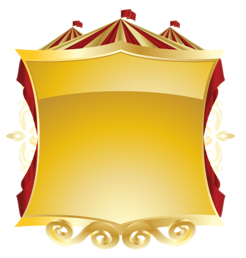 carnival frames-gold