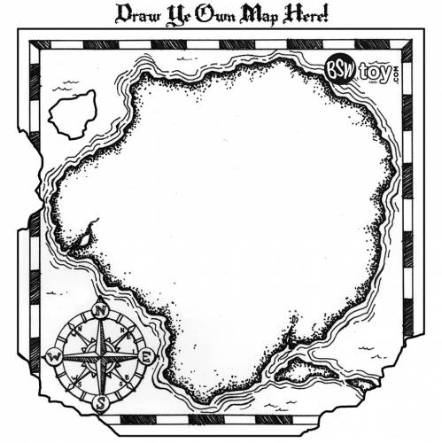Community Map Template For Kids