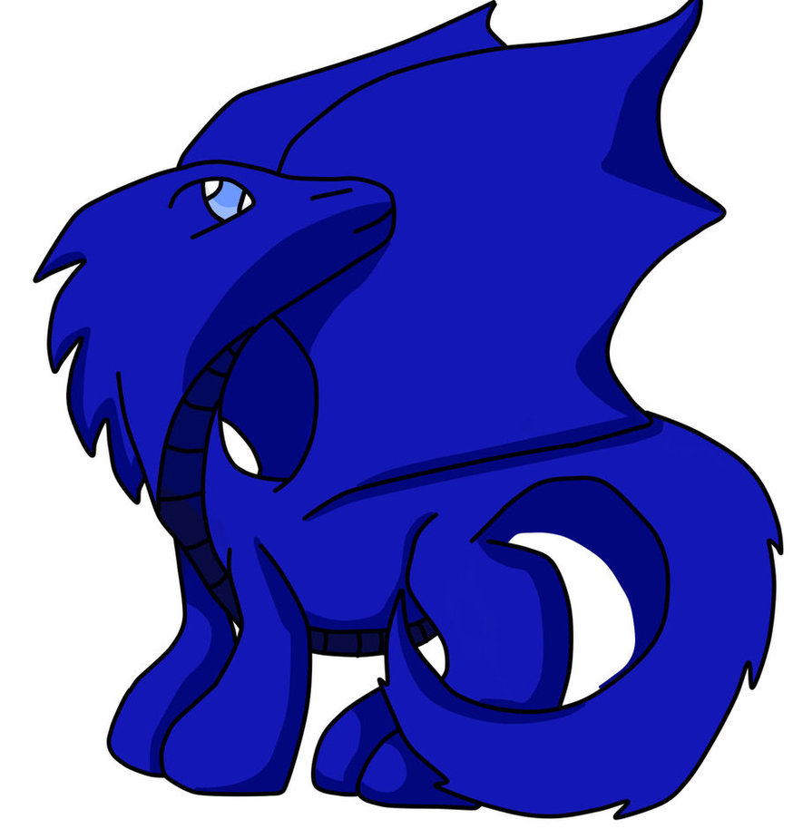 Blue baby dragon by ALPHA270 on DeviantArt