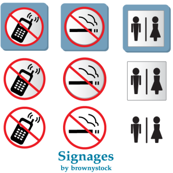 Printable Warning Signs | 123Freevectors